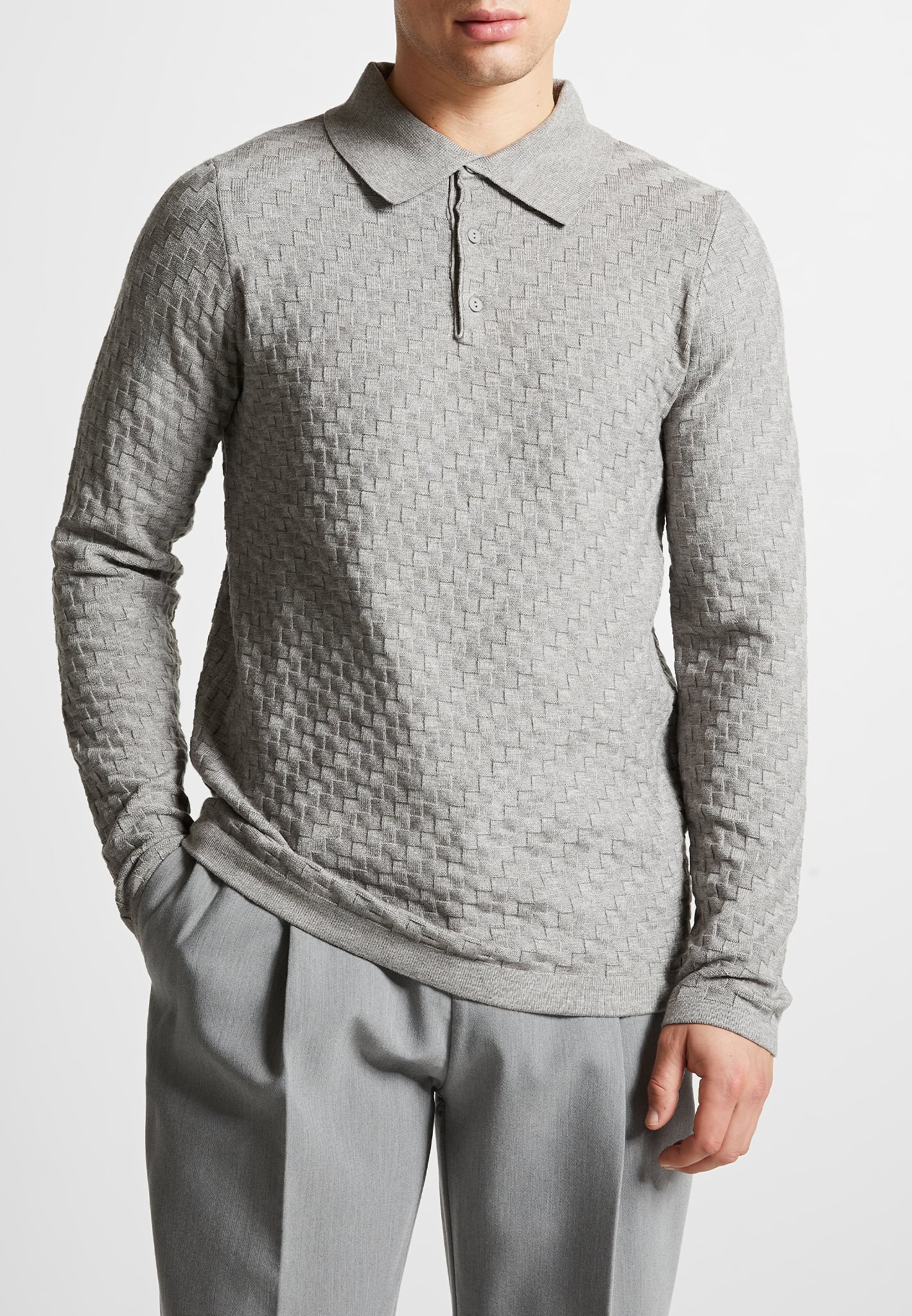 Long Sleeve Polo Tops